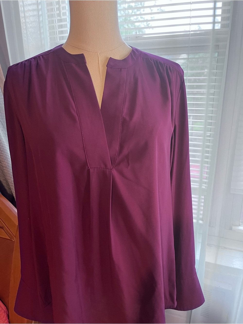 Calvin Klein Plum Purple Blouse